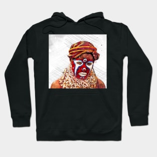 Papua New Guinea SingSing Watercolour Hoodie